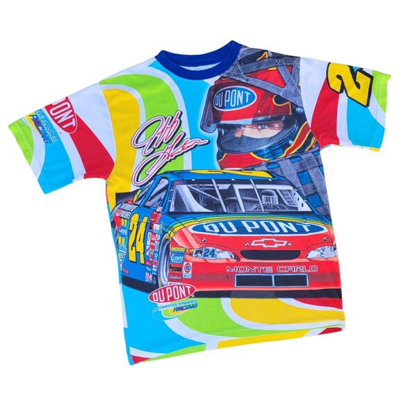 RARE Grail Jeff Gordon NASCAR Racing T-Shirt, All-Over Print, Size XL - Picture 10 of 15